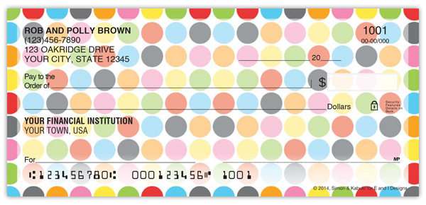 Bright Pop Checks
